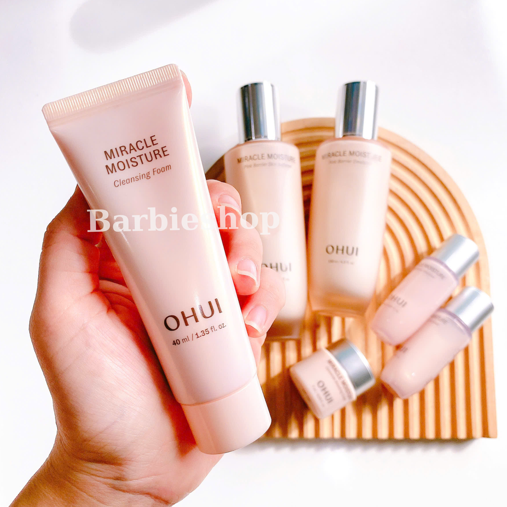Sét Dưỡng Trắng Da OHUI Miracle Moisture / Extreme White Special Set Intensive Whitening