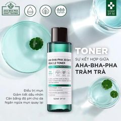 Nước Hoa Hồng Some By Mi AHA-BHA-PHA 30 Days Miracle Toner 150ML