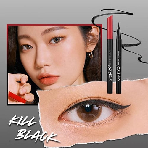Bút Kẻ Mắt Nước Chống Trôi Clio Kill Superproof Brush Liner 0.55ml - Màu  01, 02Bút Kẻ Mắt Nước Chống Trôi Clio Kill Superproof Brush Liner 0.55ml -  0 – Barbieshop