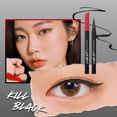 Bút Kẻ Mắt Nước Chống Trôi Clio Kill Superproof Brush Liner 0.55ml - Màu 01, 02