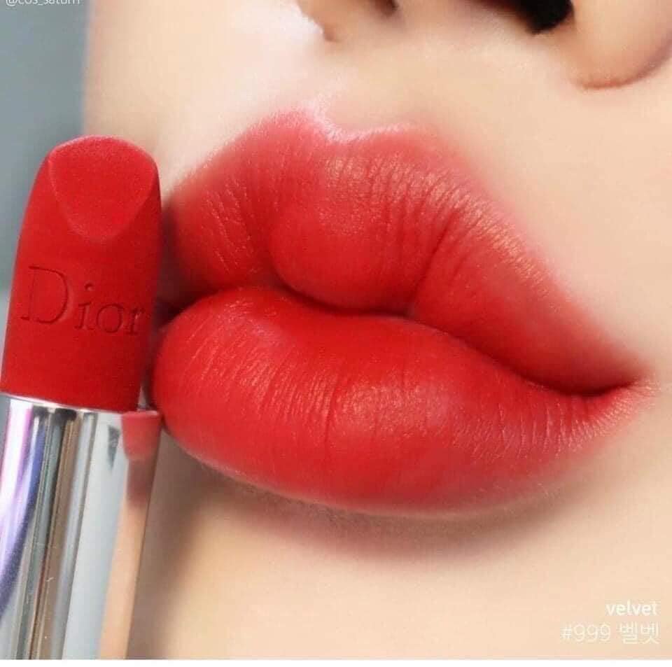 Set son DIOR Rouge Mini Lipstick 415g 999 Velvet 100 Nude 720 Icone  Velvet 760 Favorite  Mỹ Phẩm Hàng Hiệu Pháp  Paris in your bag