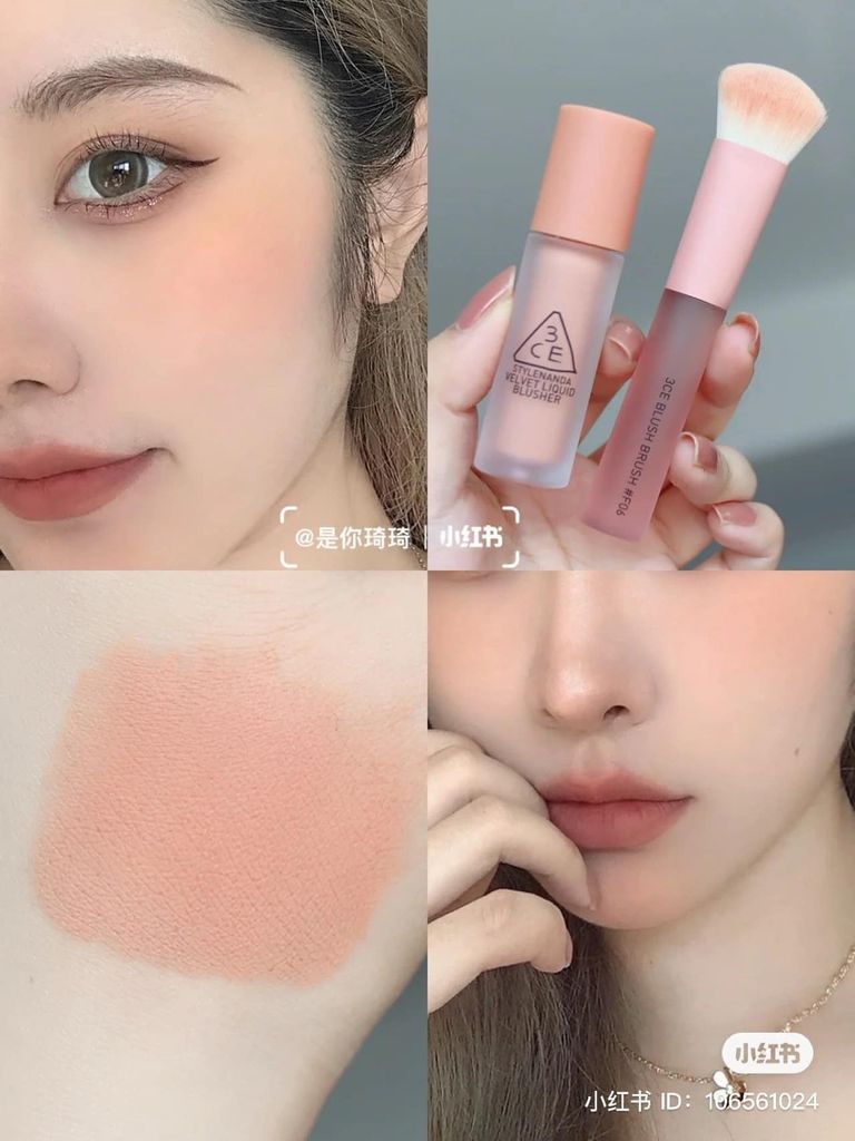 Má Hồng 3CE Velvet Liquid Blusher