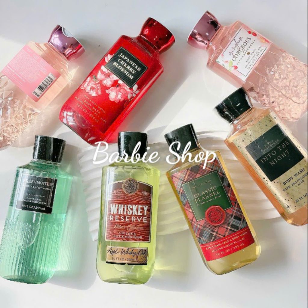 Sữa Tắm Nam Nữ Bath & Body Works Shower Gel / Works Men’s Collection 3in1 295ml