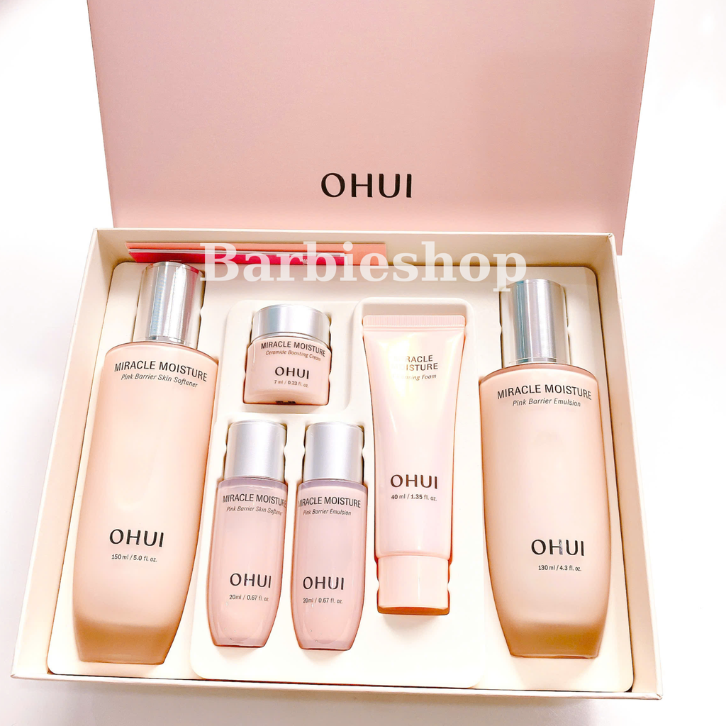 Sét Dưỡng Trắng Da OHUI Miracle Moisture / Extreme White Special Set Intensive Whitening