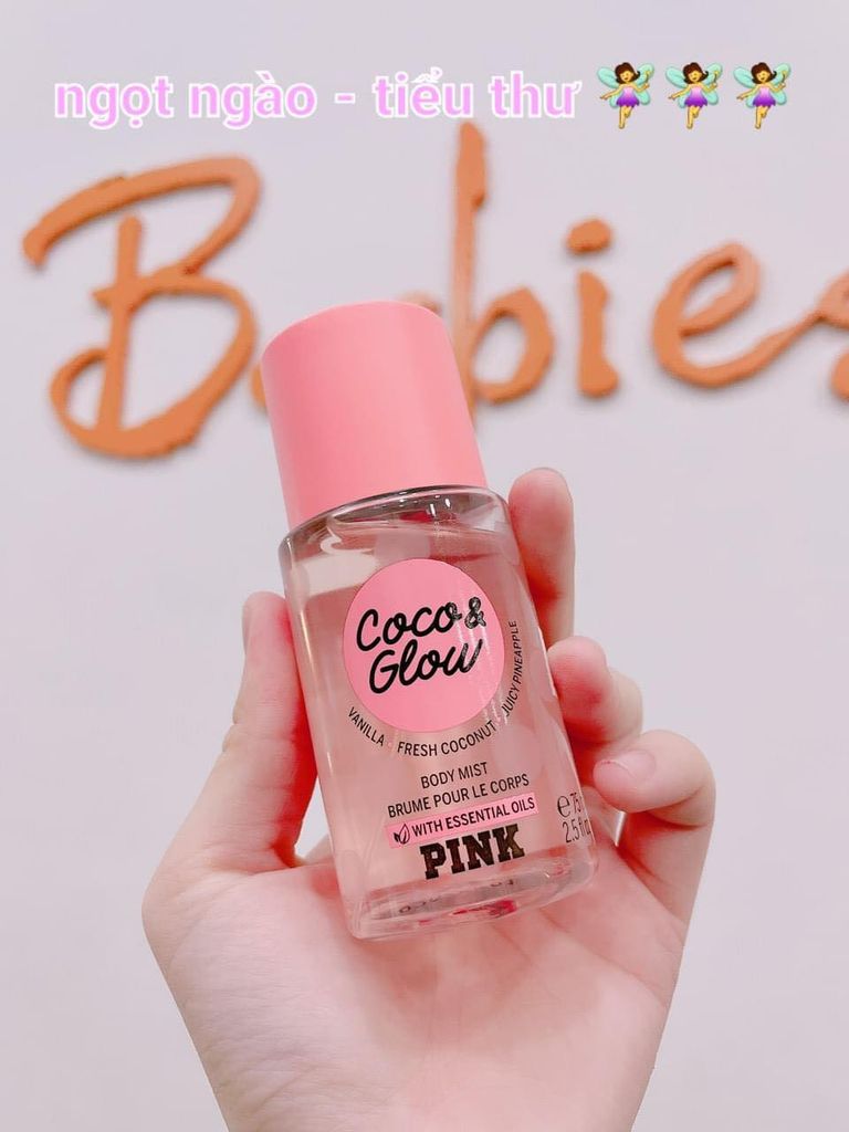 Xịt Thơm Mini Victoria's Secret Pink Body Mist - 75ml