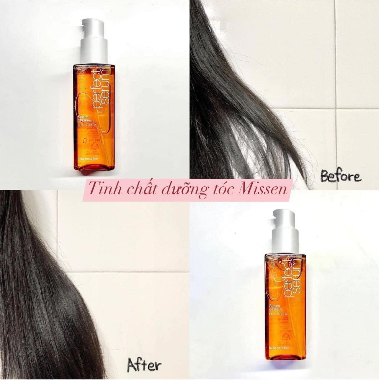 Tinh Chất Dưỡng Tóc hoàn hảo Aritaum Mise en scene Damage Hair Care Perfect  Serum Repair