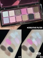 Màu Mắt 12 Ô 3CE New Take Eyeshadow Palette ( Raw Newtrals , Motion Frame , Creative Filter, Quiet Brown )