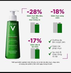 Sữa Rửa Mặt Dạng Gel Vichy Normaderm Phytosolution 400ml