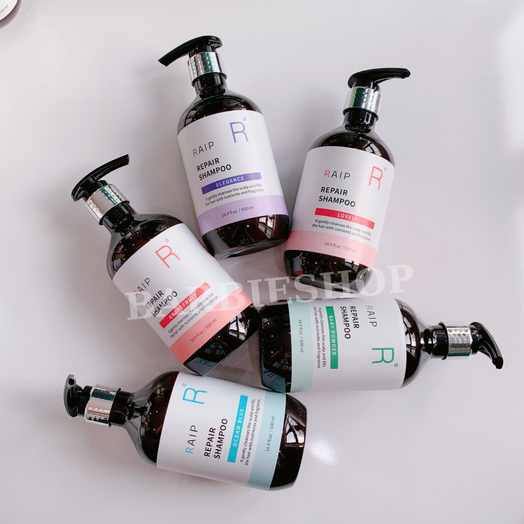 Dầu Gội - Dầu Xả Raip Repair Shampoo - Repair Treatment Original 500ml Phục Hồi - Mềm Mượt Tóc