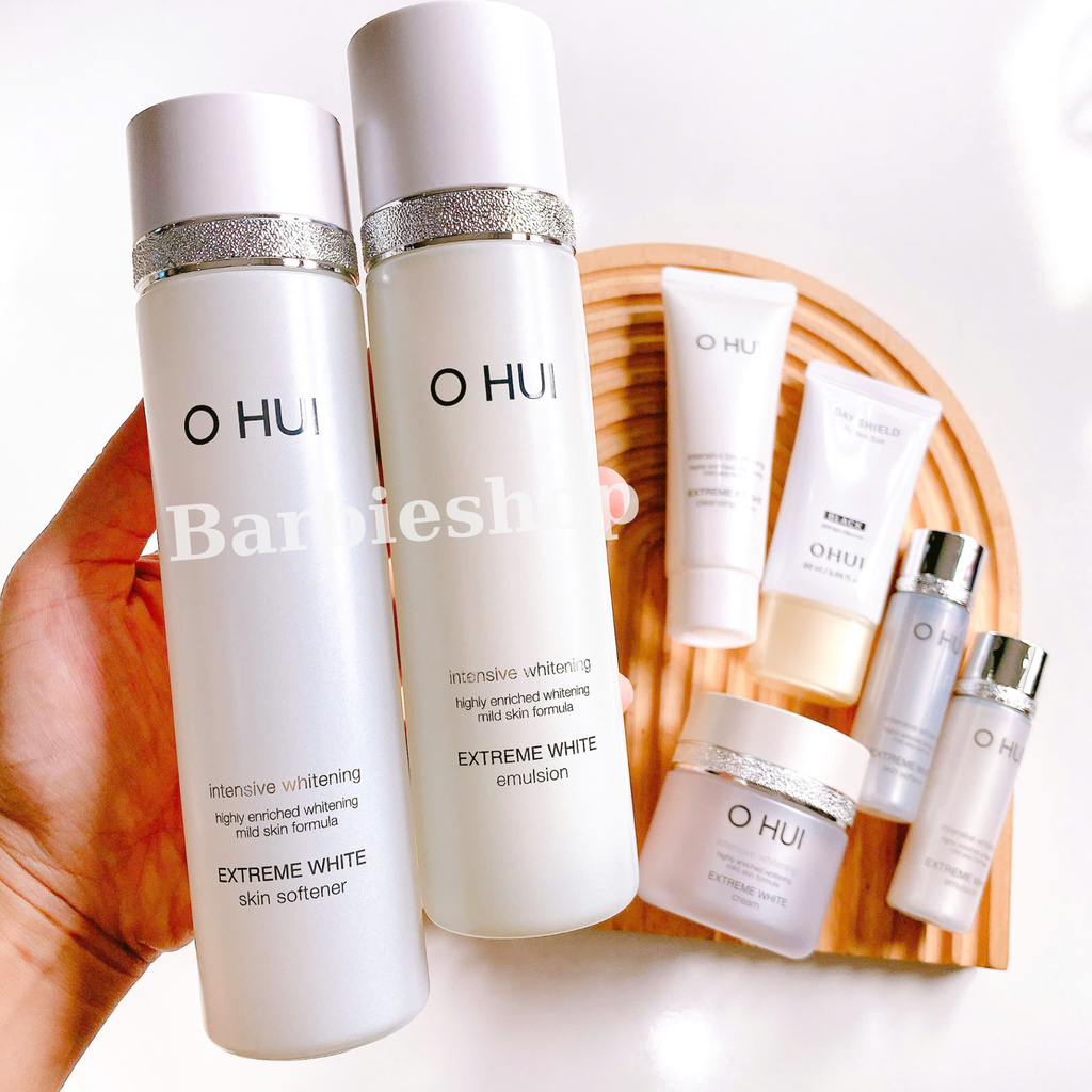 Sét Dưỡng Trắng Da OHUI Miracle Moisture / Extreme White Special Set Intensive Whitening