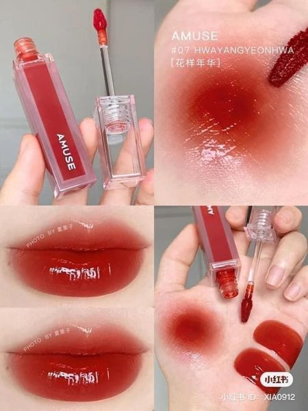 [Thanh Lý Mất Vỏ] Son Bóng Amuse Dew Tint Hàn Quốc