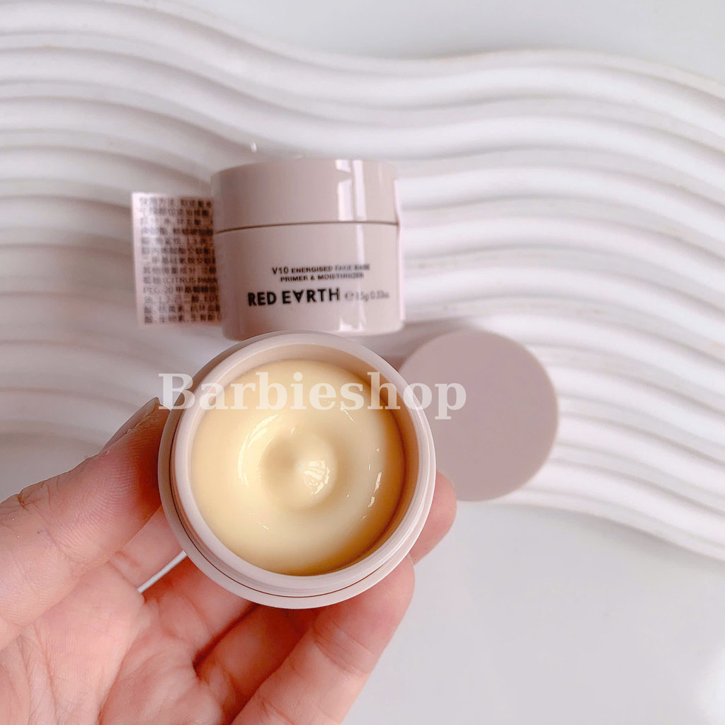 Kem lót red earth V10 energised face base primer and moisturizer 15g - 50g