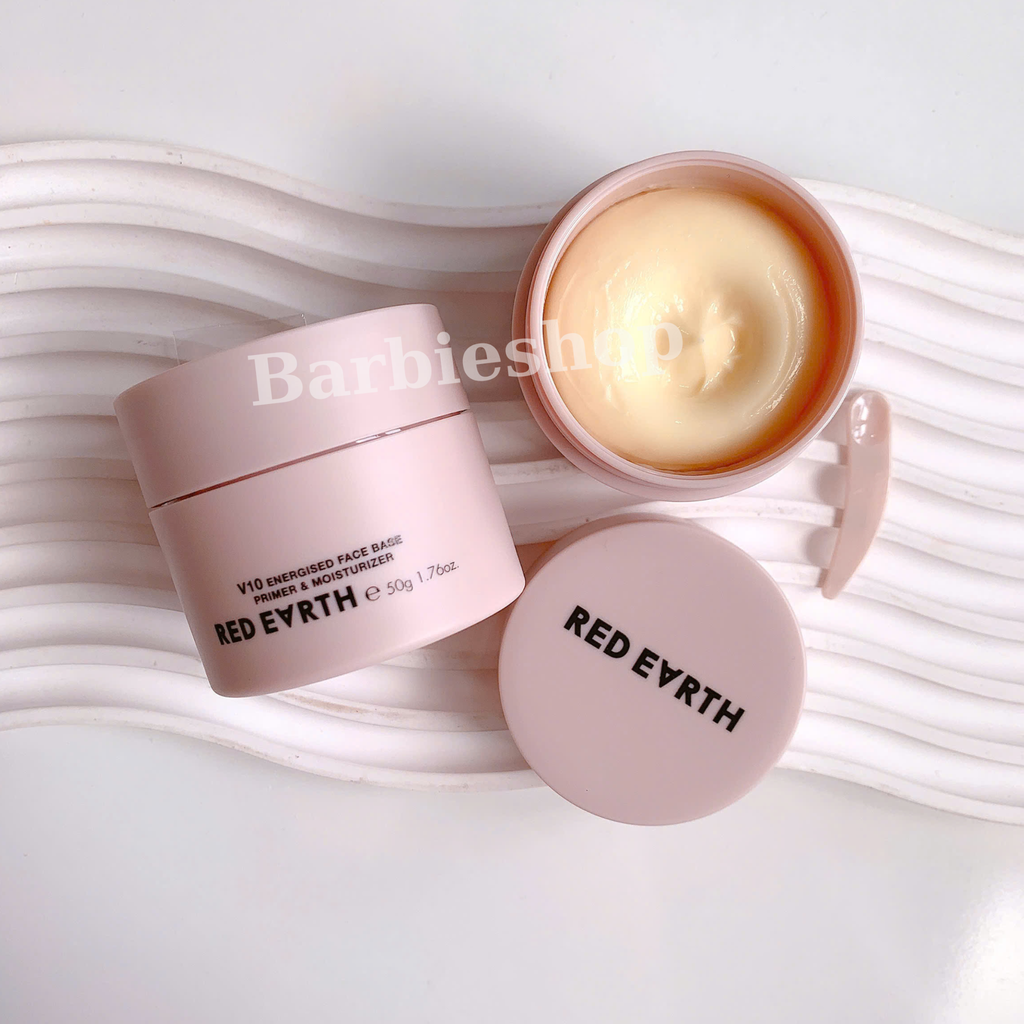 Kem lót red earth V10 energised face base primer and moisturizer 15g - 50g
