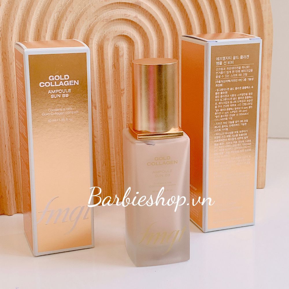 Kem Nền The Face Shop Gold Collagen Ampoule Foundation Spf 30+