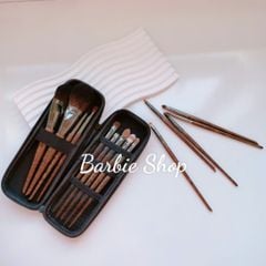 Bộ Cọ Trang Điểm 22 Cây - 14 Cây Thân Gỗ Lông Thú