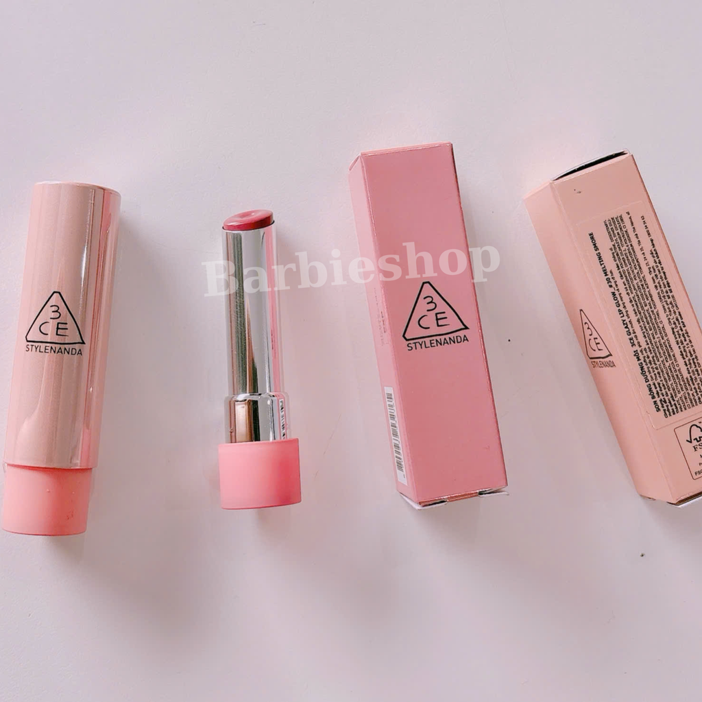 Son Dưỡng Dạng Thỏi 3ce Glazy Lip Glow NEW 2025