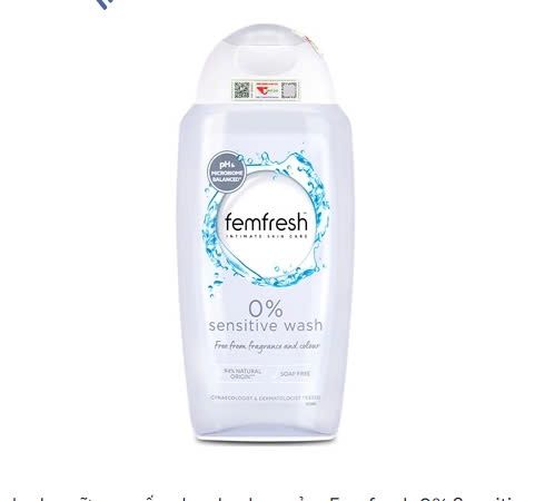Dung Dịch Vệ Sinh Femfresh Wash - 250ml Daily, Active, Soothing, Sensitive