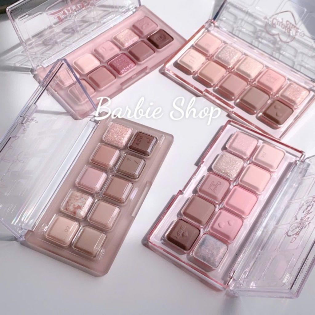 Màu Mắt 10 ô Lilybyred Mood Keyboard Liquid Club - Đủ Màu  + Cheese Plate Mood Keyboard Màu 06 +  Love Call Mood Keyboard Màu 07,08