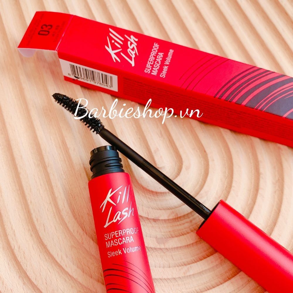 Mascara Clio Kill Lash (Long Curling - Màu 01, Volume Curling - Màu 02, Sleek Volume - Màu 03)