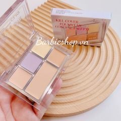 Bảng Che Khuyết Điểm Triệt Sắc Clio Kill Cover Founwear Conceal Palette 1g*4/ 2g*1