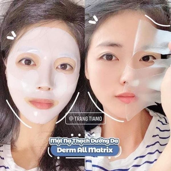 Mặt Nạ Cao Cấp Derm All Matrix Facial Dermal-Care Mask - Miếng Lẻ