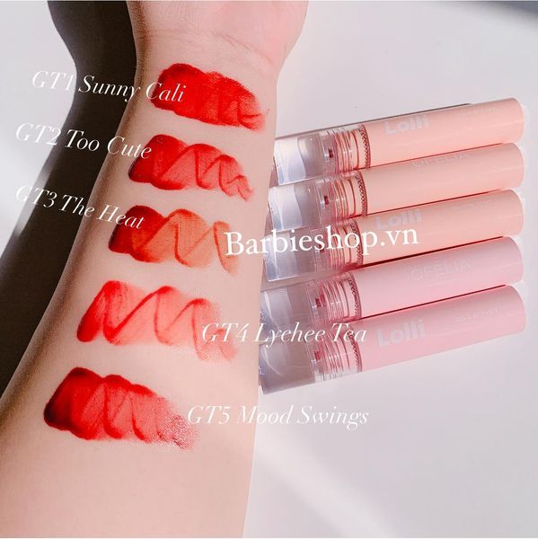 Son Tint Bóng Lolli Glow Tint Ofelia 3.9g ( GT17, GT18 ) NEW