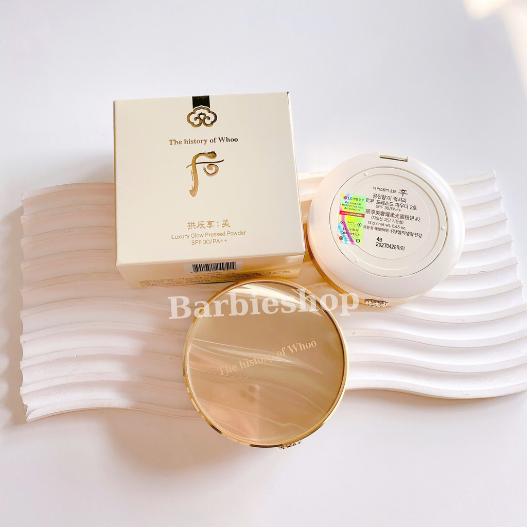 [ Tem LG ] Phấn Phủ Bột The History Of Whoo Luxury Luminous Powder (Tone 1,2)
