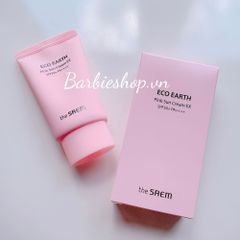 Kem Chống Nắng The Saem Eco Earth Power - Hồng