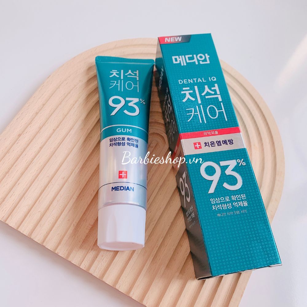 Kem Đánh Răng Hàn Quốc Median Dental IQ 93%