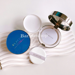 Phấn Nước Klavuu Urban Pearlsation High Coverage Tension - Marine Collagen Aqua - Actress Backstage Boosting Cushion [Xanh - Xám - Hồng]