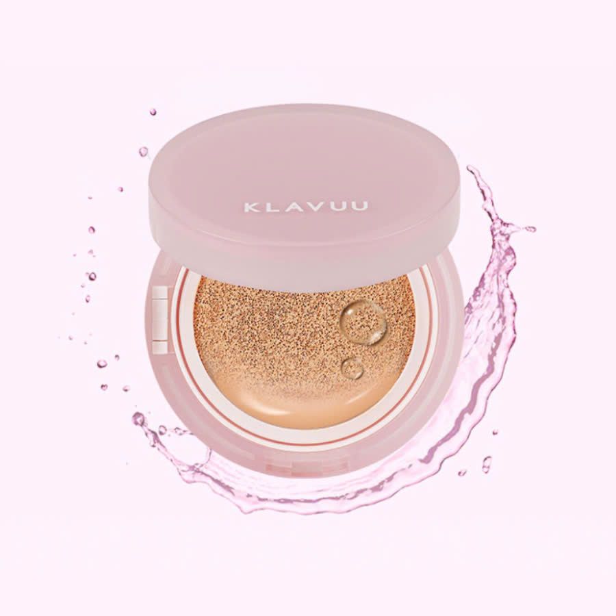 Phấn Nước Klavuu Urban Pearlsation High Coverage Tension - Marine Collagen Aqua - Actress Backstage Boosting Cushion [Xanh - Xám - Hồng]