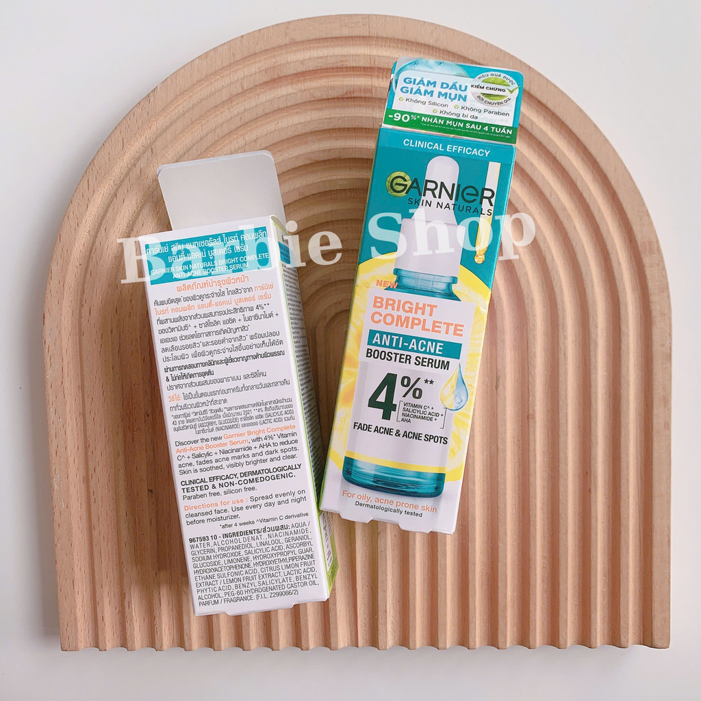 Serum Garnier Bright Complete Anti-Acne Booster Serum 30ml