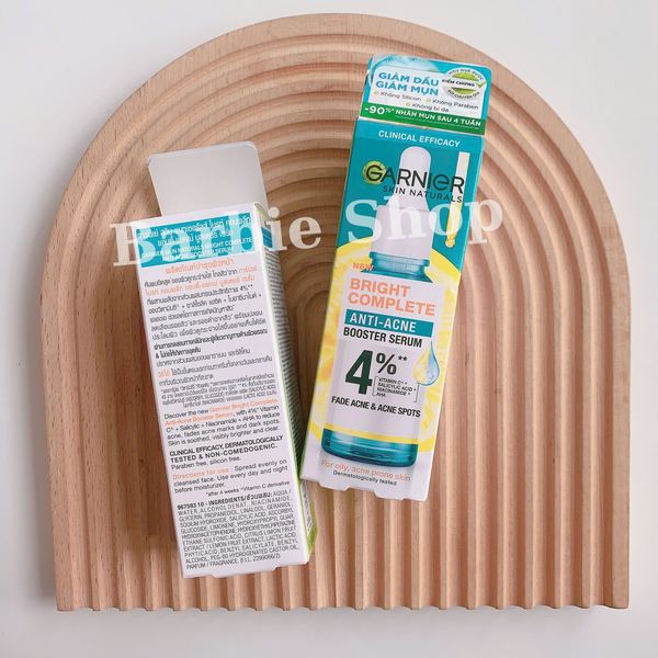 Serum Garnier Bright Complete Anti-Acne Booster Serum 30ml
