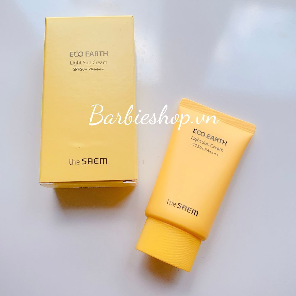 [Thanh Lý] Kem Chống Nắng The Saem Eco Earth Power Light Sun Cream 50ml