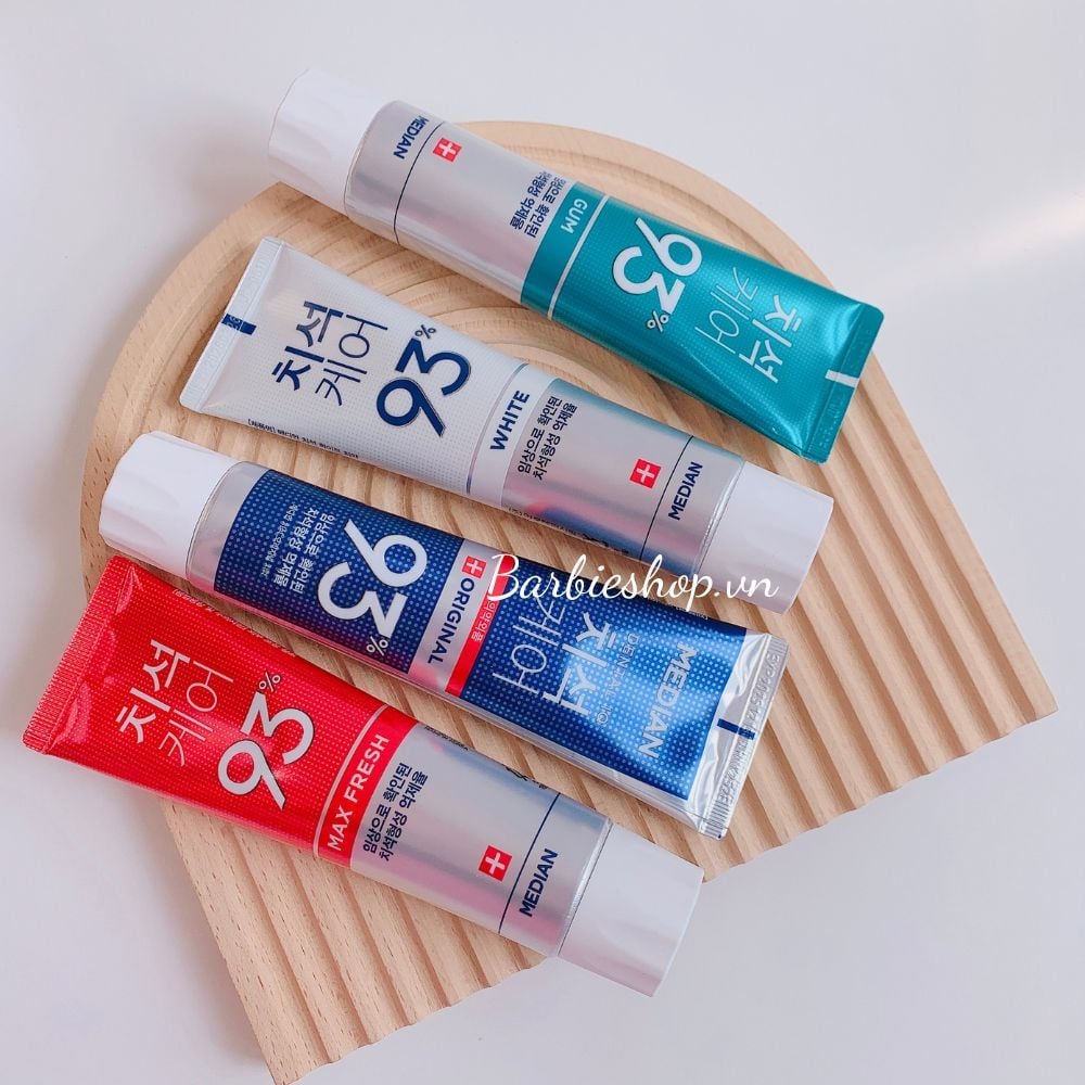 Kem Đánh Răng Hàn Quốc Median Dental IQ 93%