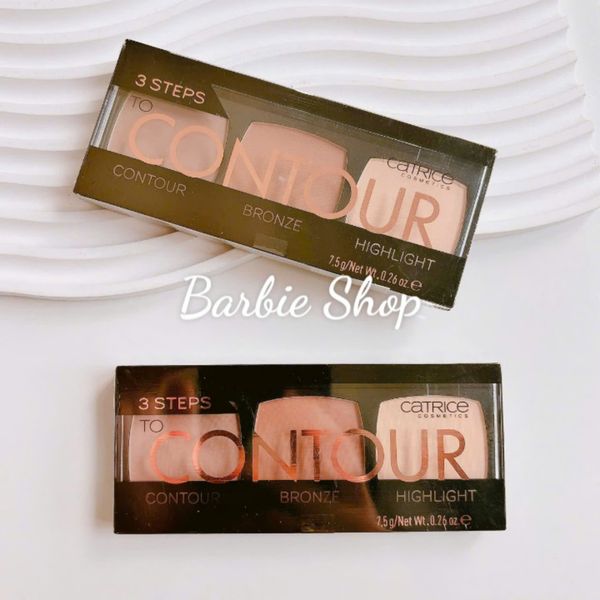 Bảng Phấn Tạo Khối 3 Bước Catrice 3 Steps To Contour Palette 010 Allrounder