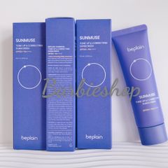 Kem Chống Nắng Beplain Sunmuse Nâng Tone - Kiềm Dầu - Dưỡng Ẩm - Tone Up SPF50+++ 50ml
