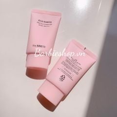 Kem Chống Nắng The Saem Eco Earth Power - Hồng