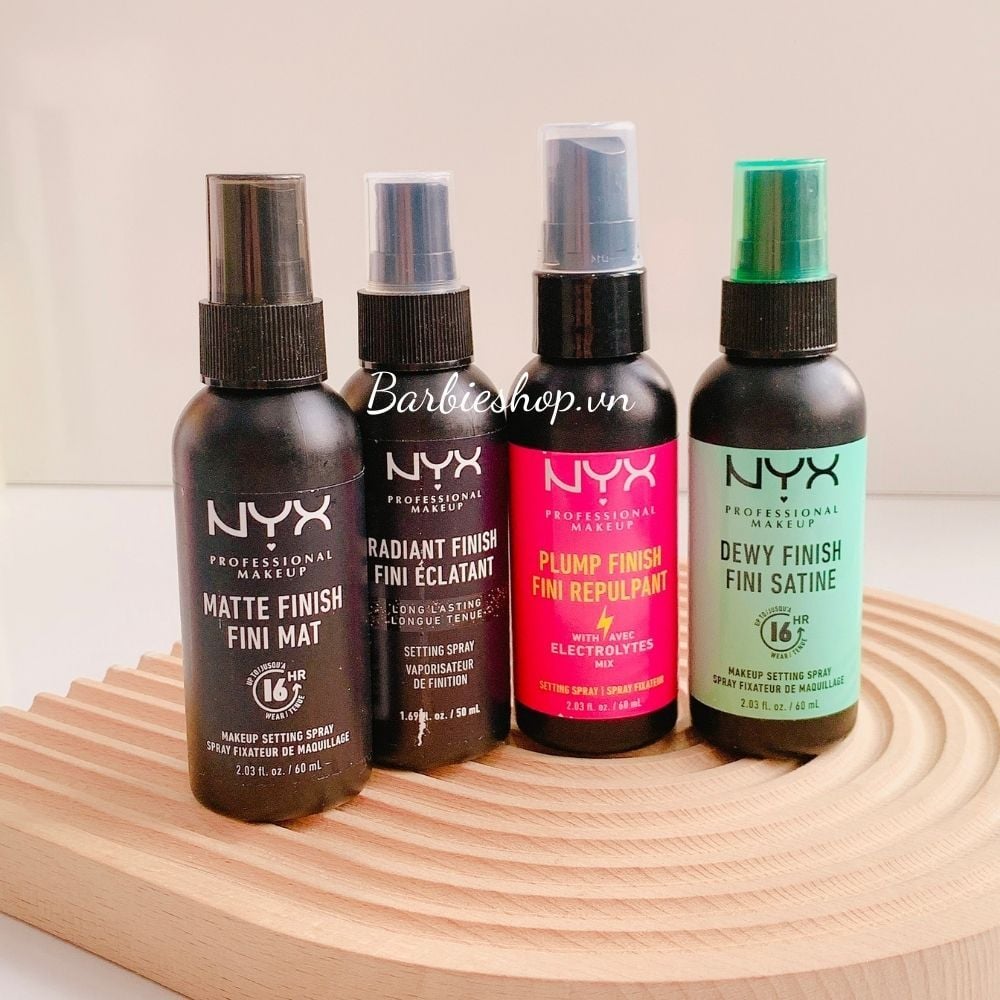 Xịt Khóa Nền Cố Định Lớp Trang Điểm NYX Long Lasting Setting Spray 60ml