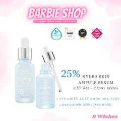 Serum nước dừa 9 Wishes deep glow hydra skin ampule 30ml