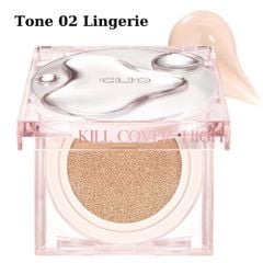 Phấn Nước Clio Kill Cover High Glow Cushion Căng Bóng Da (Kèm lõi)
