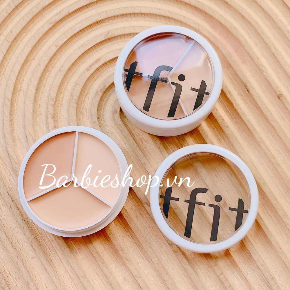 Kem Che Khuyết Điểm TFIT Concealer Cover Up Pro 15g Hũ Tròn 3 Ô