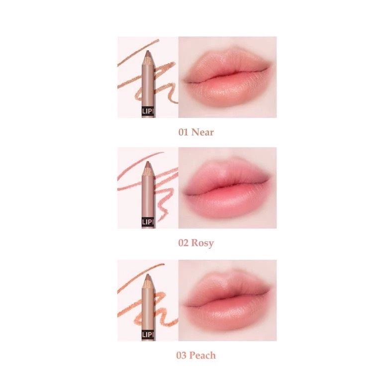 Chì Kẻ Viền Môi The Saem Cover Perfection Lip Pencil 2g [KÈM ĐỒ GỌT]