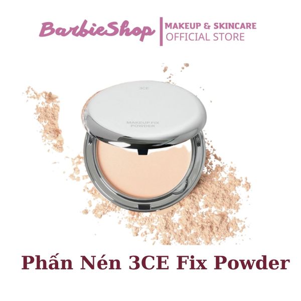 Phấn Phủ 3CE Makeup Fix Powder Vỏ Kim Loại