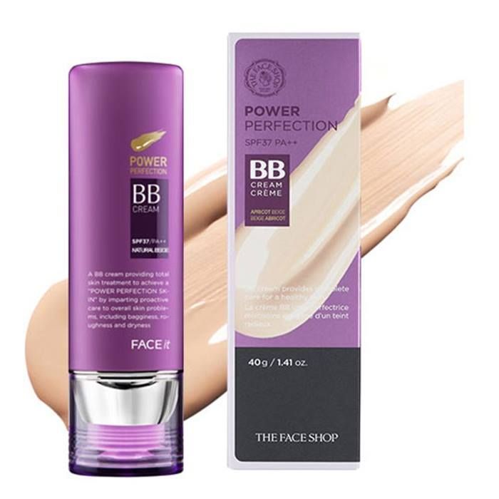 Kem Nền Bb Cream Power The Face Shop 20g 40g Tím