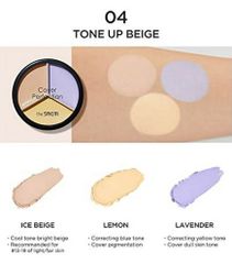 Che Khuyết Điểm Triệt Sắc The Saem Cover Triple Pot Concealer