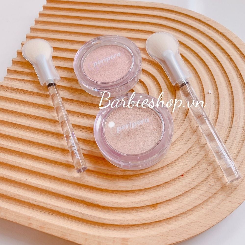 Phấn Bắt Sáng Peripera Pure Glory Highlighter Set [Tặng Kèm Cọ Cao Cấp]