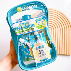 Bộ Sản Phẩm Làm Sạch Và Ngăn Ngừa Mụn Garnier 5 món
