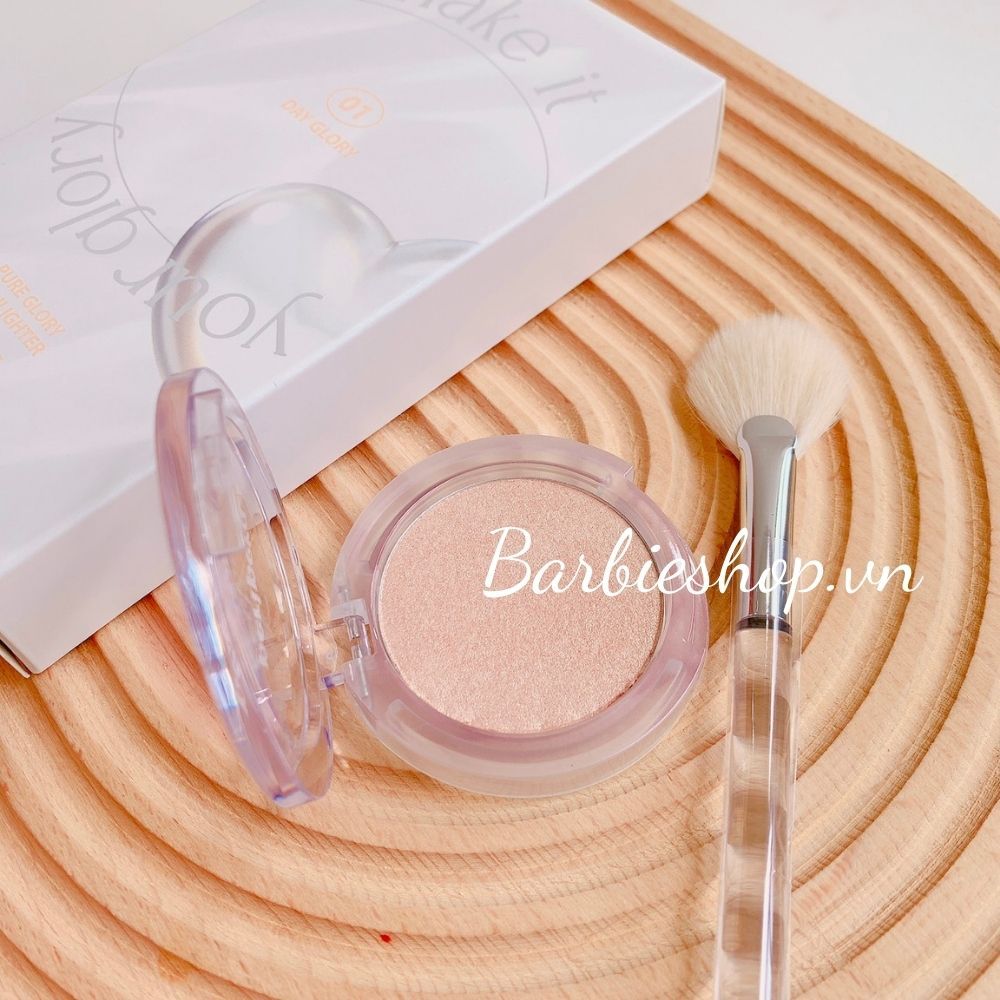 Phấn Bắt Sáng Peripera Pure Glory Highlighter Set [Tặng Kèm Cọ Cao Cấp]