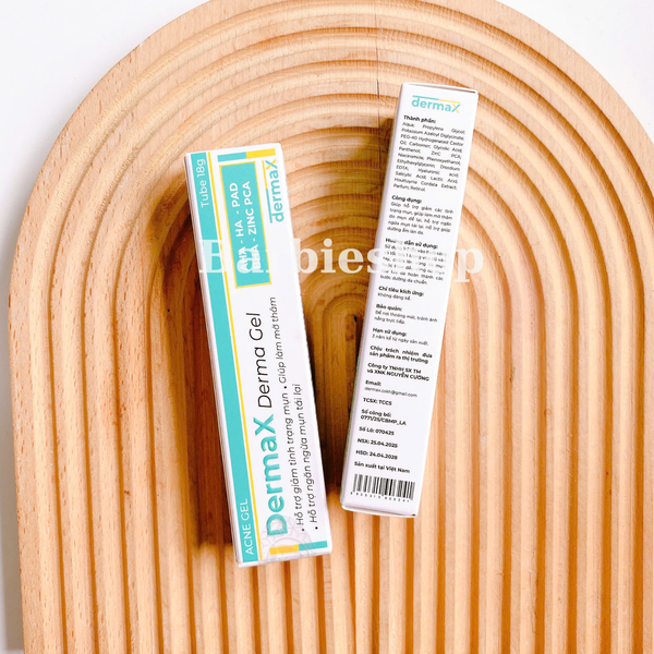 Kem Acne DermaX Derma Gel Hỗ Trợ Giảm Mụn, Giảm Thâm
